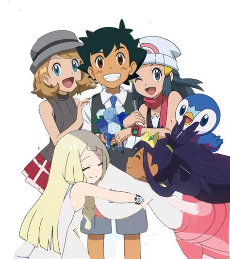 pokemon ash harem